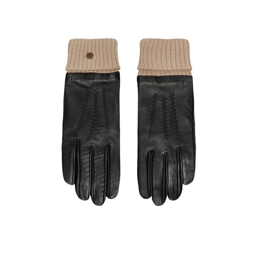 Rękawiczki Damskie EMU Australia Loch Gloves W7016 Czarny ze sklepu eobuwie.pl w kategorii Rękawiczki damskie - zdjęcie 182095678