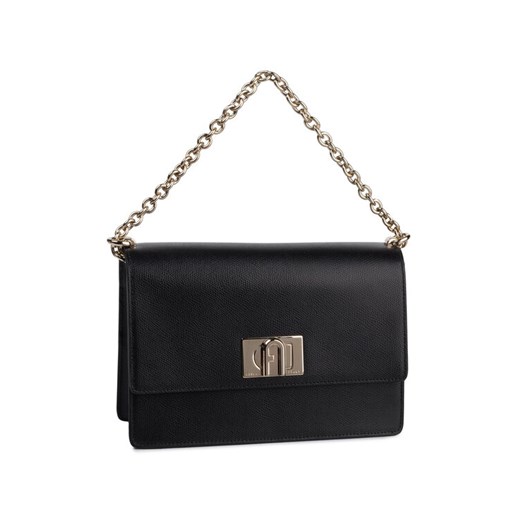 Torebka Furla 1927 1064448 B BAFI ARE Czarny ze sklepu eobuwie.pl w kategorii Kopertówki - zdjęcie 182095727