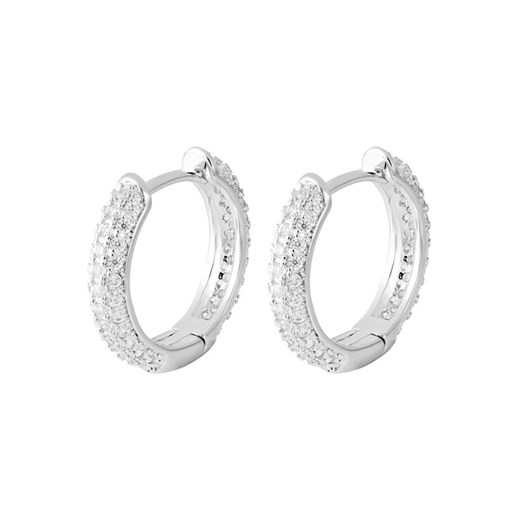 Kolczyki ICED STUFF Diamond Ring Białe złoto ze sklepu eobuwie.pl w kategorii Kolczyki - zdjęcie 182095829