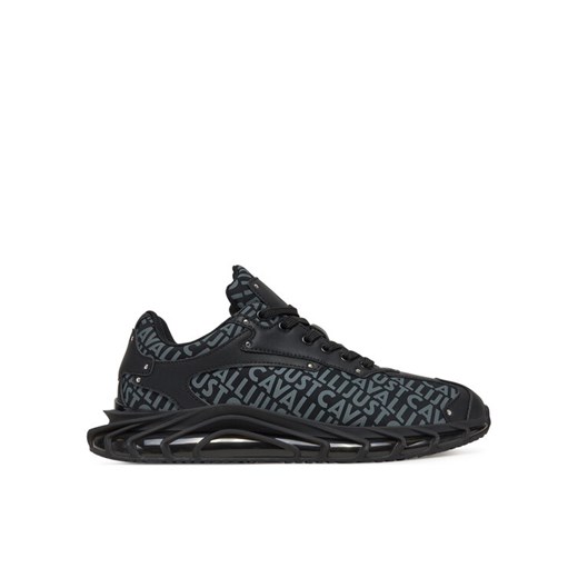 Sneakersy Just Cavalli 78QA3SQ1 ZSC46 Czarny ze sklepu eobuwie.pl w kategorii Buty sportowe męskie - zdjęcie 182095855