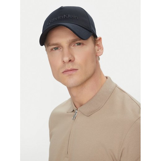 Czapka z daszkiem Calvin Klein K50K511987 Granatowy ze sklepu eobuwie.pl w kategorii Czapki z daszkiem męskie - zdjęcie 182095857
