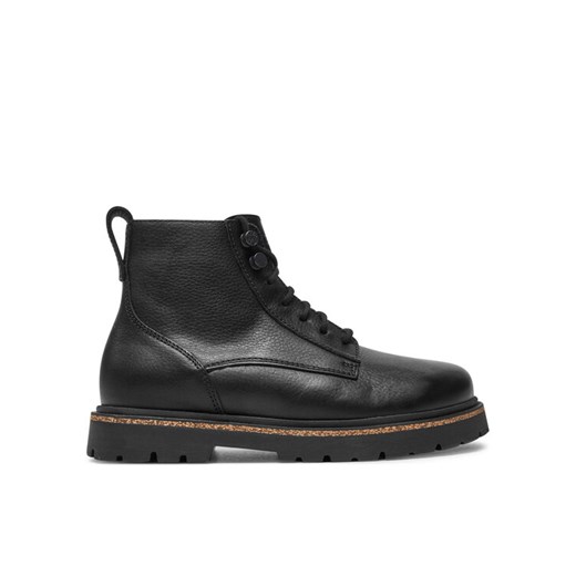 Botki Birkenstock Highwood Lace Mid W Lena 1028510 Czarny ze sklepu eobuwie.pl w kategorii Botki - zdjęcie 182095867