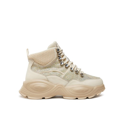 Sneakersy GOE OO2N4303 Beżowy ze sklepu eobuwie.pl w kategorii Buty sportowe damskie - zdjęcie 182096047