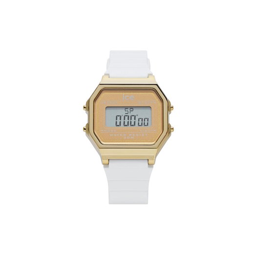 Zegarek Ice-Watch Digit Retro 22049 Biały ze sklepu eobuwie.pl w kategorii Zegarki - zdjęcie 182096107