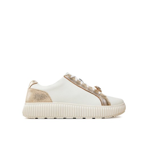 Sneakersy Geox D Graisy D46XFG 046JS C1ZH6 Biały ze sklepu eobuwie.pl w kategorii Buty sportowe damskie - zdjęcie 182096109