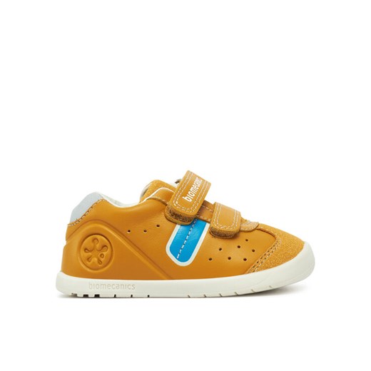 Sneakersy Biomecanics 252162 M Żółty ze sklepu eobuwie.pl w kategorii Buty sportowe dziecięce - zdjęcie 182096127