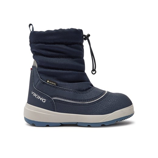 Śniegowce Viking Toasty Pull-On Warm Gtx GORE-TEX 3-94015-5 Granatowy ze sklepu eobuwie.pl w kategorii Buty zimowe dziecięce - zdjęcie 182096176