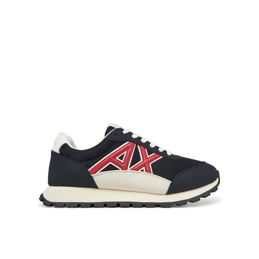 Sneakersy Armani Exchange XUX263 XV942 U661 Granatowy ze sklepu eobuwie.pl w kategorii Buty sportowe męskie - zdjęcie 182096178