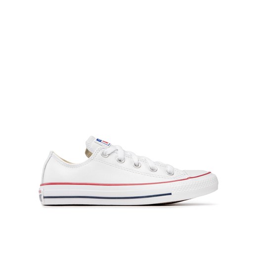 Trampki Converse Chuck Taylor All Star Ox 132173C Biały ze sklepu eobuwie.pl w kategorii Trampki damskie - zdjęcie 182096208