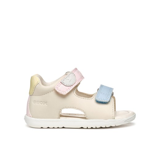 Sandały Geox B Sandal Macchia B254WA 08502 C1M2M Beżowy ze sklepu eobuwie.pl w kategorii Sandały dziecięce - zdjęcie 182096247