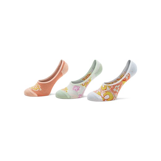 Zestaw 3 par stopek dziecięcych Vans Psychedelic Floral Cano VN0007B3BM51 Kolorowy ze sklepu eobuwie.pl w kategorii Skarpetki dziecięce - zdjęcie 182096326