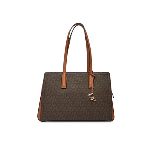 Torebka MICHAEL Michael Kors Laila 30S5G9IT2B Brązowy ze sklepu eobuwie.pl w kategorii Torebki damskie - zdjęcie 182096379