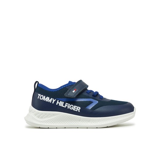 Sneakersy Tommy Hilfiger T1B9-33868-1756A601 S Granatowy ze sklepu eobuwie.pl w kategorii Buty sportowe dziecięce - zdjęcie 182096448