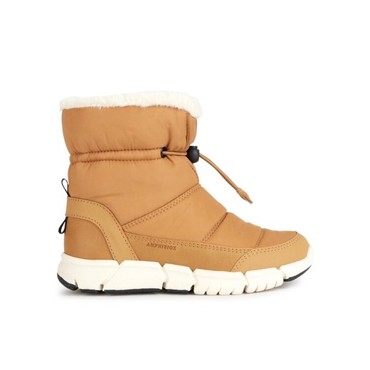 Śniegowce Geox J Flexyper Girl B Ab J36APB 0FUME C2006 S Żółty ze sklepu eobuwie.pl w kategorii Buty zimowe dziecięce - zdjęcie 182096467