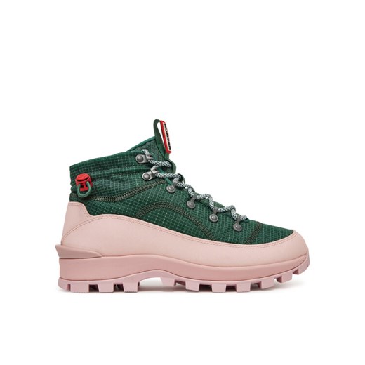 Trapery Hunter Womens Travel Explorer Boot WFS2336REN Zielony ze sklepu eobuwie.pl w kategorii Botki - zdjęcie 182096475