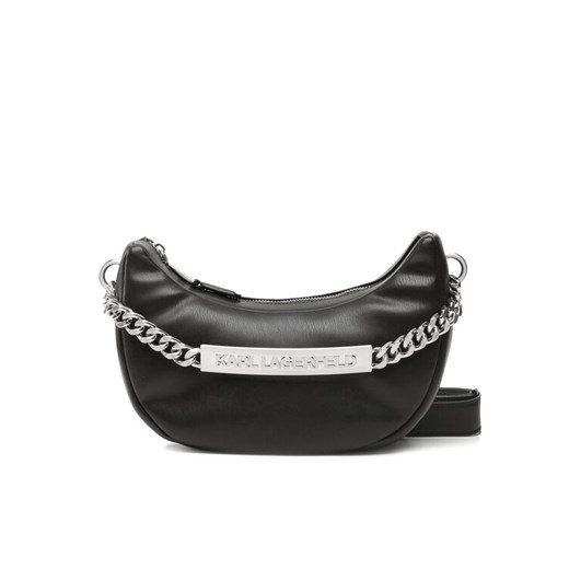 Torebka KARL LAGERFELD 226W3042 Czarny ze sklepu eobuwie.pl w kategorii Torebki hobo - zdjęcie 182096499