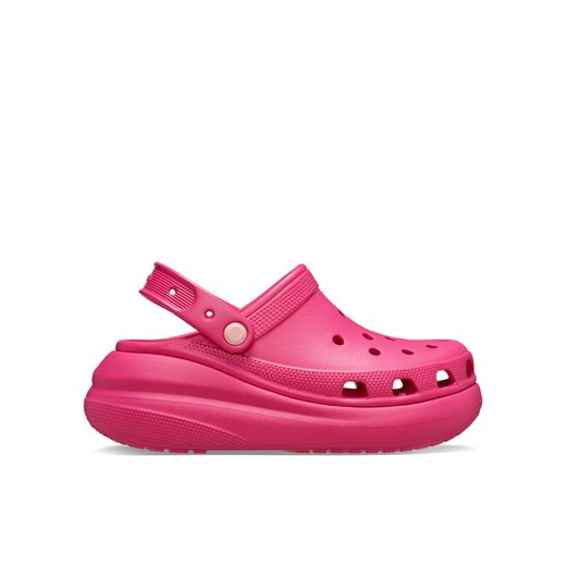 Klapki Crocs Crush Clog 207521 Różowy ze sklepu eobuwie.pl w kategorii Klapki damskie - zdjęcie 182096516