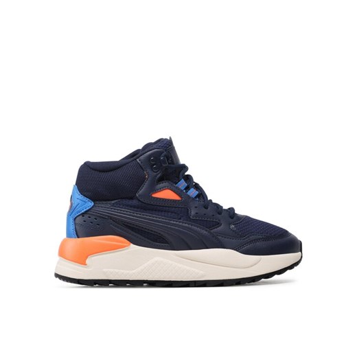 Sneakersy Puma X-Ray Speed Mid Wtr Jr 387385 02 Granatowy ze sklepu eobuwie.pl w kategorii Buty sportowe dziecięce - zdjęcie 182096558
