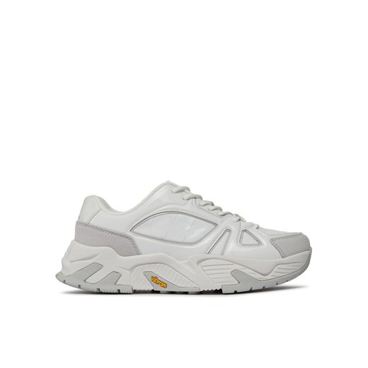Sneakersy Calvin Klein Jeans Vibram Runner Low Mix Nbs Lum YM0YM00880 Biały ze sklepu eobuwie.pl w kategorii Buty sportowe męskie - zdjęcie 182096568