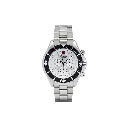 Zegarek Swiss Alpine Military 7040.9132 Srebrny ze sklepu eobuwie.pl w kategorii Zegarki - zdjęcie 182096709