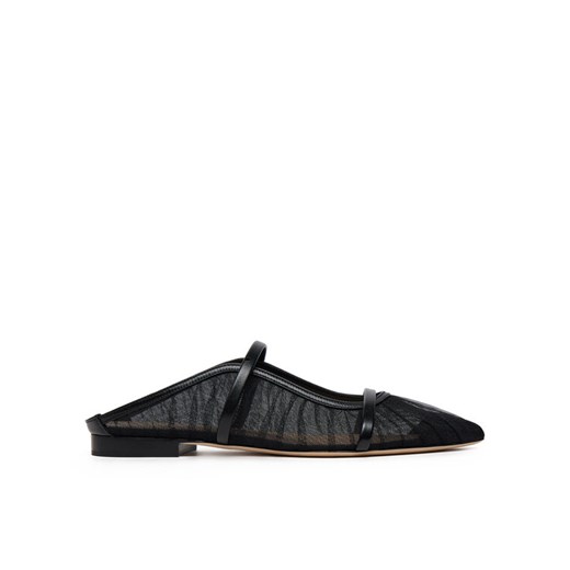 Klapki MALONE SOULIERS Maureen Flat 336 Czarny ze sklepu eobuwie.pl w kategorii Klapki damskie - zdjęcie 182096715