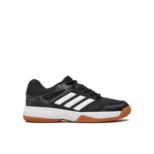 Buty halowe adidas Speedcourt Indoor Kids IE8035 Czarny ze sklepu eobuwie.pl w kategorii Buty sportowe dziecięce - zdjęcie 182096859
