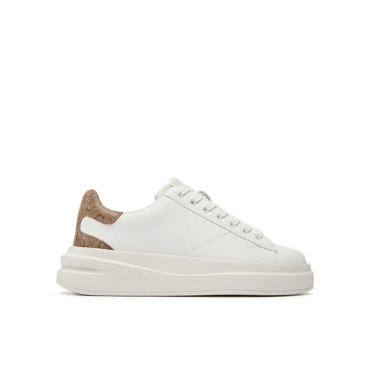 Sneakersy Guess FLJELB FAL12 Biały ze sklepu eobuwie.pl w kategorii Buty sportowe damskie - zdjęcie 182096886