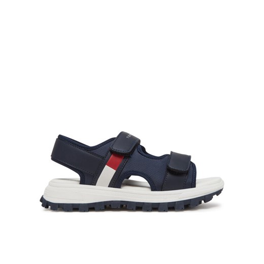 Sandały Tommy Hilfiger T3B2-33900-1591 S Granatowy ze sklepu eobuwie.pl w kategorii Sandały dziecięce - zdjęcie 182096958