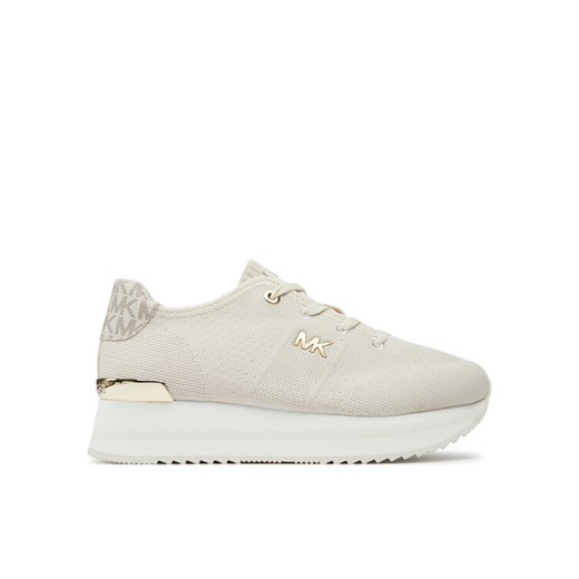 Sneakersy Michael Kors 43F2MQFSAD Beżowy ze sklepu eobuwie.pl w kategorii Buty sportowe damskie - zdjęcie 182096996