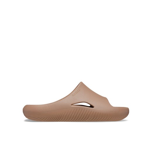 Klapki Crocs Mellow Recovery Slide 208392 Brązowy ze sklepu eobuwie.pl w kategorii Klapki damskie - zdjęcie 182097076