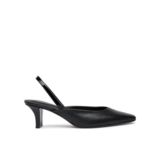 Sandały Calvin Klein HW0HW02267 Czarny ze sklepu eobuwie.pl w kategorii Czółenka - zdjęcie 182097167