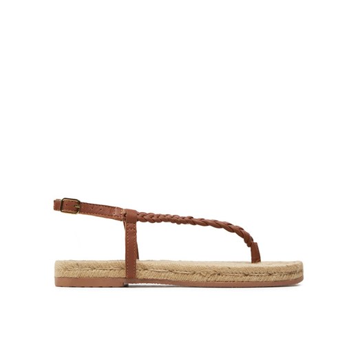 Espadryle Manebi Sandals P 8.8 Y0 Brązowy ze sklepu eobuwie.pl w kategorii Sandały damskie - zdjęcie 182097225
