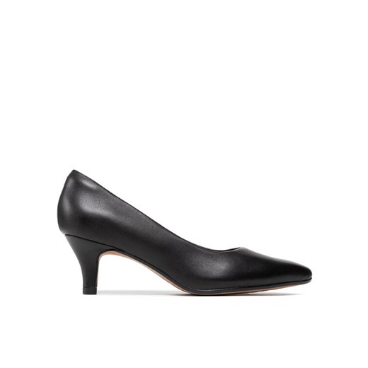 Półbuty Clarks Linvale Jerica 261372084 Czarny ze sklepu eobuwie.pl w kategorii Czółenka - zdjęcie 182097275