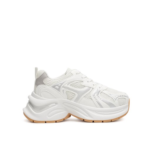 Sneakersy DeeZee WSS21540-01 Biały ze sklepu eobuwie.pl w kategorii Buty sportowe damskie - zdjęcie 182097367
