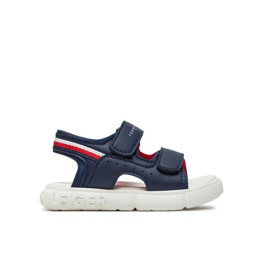 Sandały Tommy Hilfiger T1B2-33423-1591 S Niebieski ze sklepu eobuwie.pl w kategorii Sandały dziecięce - zdjęcie 182097437