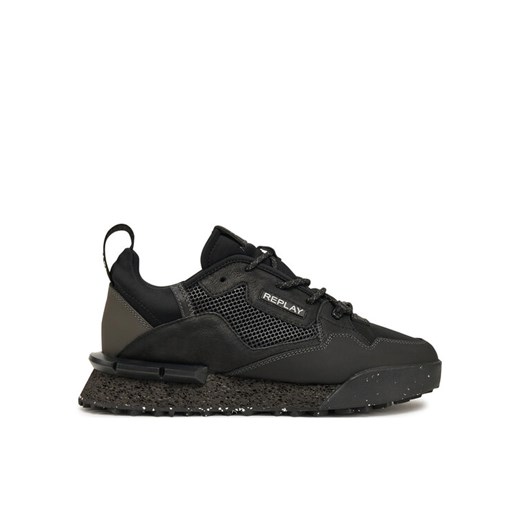 Sneakersy REPLAY GMS1P .000.C0056L Czarny ze sklepu eobuwie.pl w kategorii Buty sportowe męskie - zdjęcie 182097605