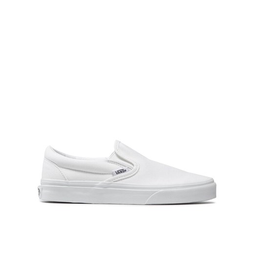Tenisówki Vans Classic Slip-On VN000EYEW00 Biały ze sklepu eobuwie.pl w kategorii Trampki damskie - zdjęcie 182097625