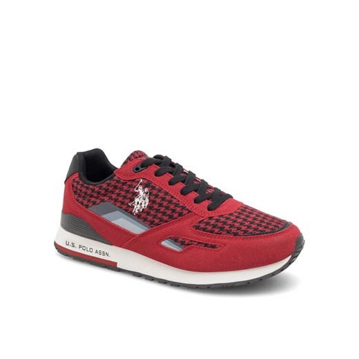 Sneakersy U.S. Polo Assn. TABRY006M/CHT1 Czerwony ze sklepu eobuwie.pl w kategorii Buty sportowe męskie - zdjęcie 182097699