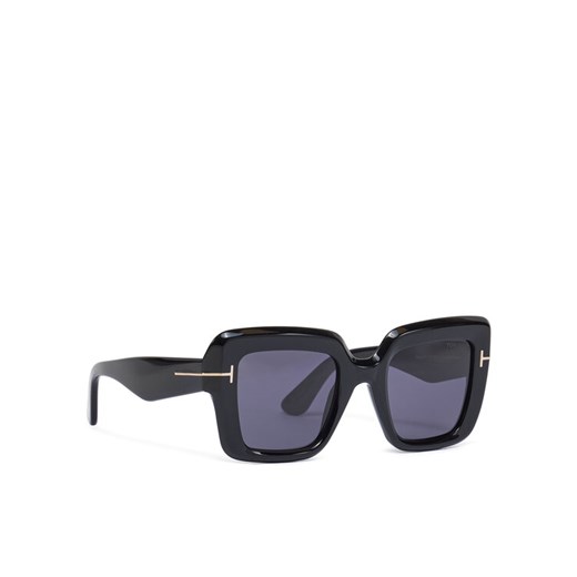 Okulary przeciwsłoneczne Tom Ford FT1157 01A Czarny ze sklepu eobuwie.pl w kategorii Okulary przeciwsłoneczne damskie - zdjęcie 182097875