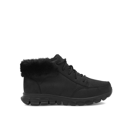 Sneakersy Skechers 167258 BBK Czarny ze sklepu eobuwie.pl w kategorii Botki - zdjęcie 182097977