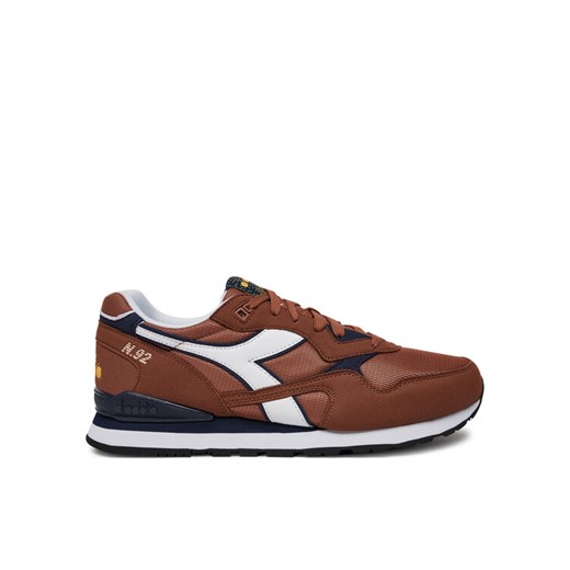 Sneakersy Diadora N.92 101.173169 01 30109 Bordowy ze sklepu eobuwie.pl w kategorii Buty sportowe męskie - zdjęcie 182097996