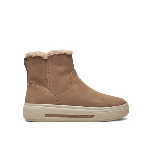 Botki Clarks Hollyhock Lane 26178840 Beżowy ze sklepu eobuwie.pl w kategorii Botki - zdjęcie 182098006
