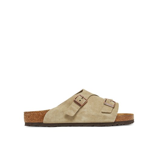 Klapki Birkenstock Zürich 50461 Brązowy ze sklepu eobuwie.pl w kategorii Klapki męskie - zdjęcie 182098076