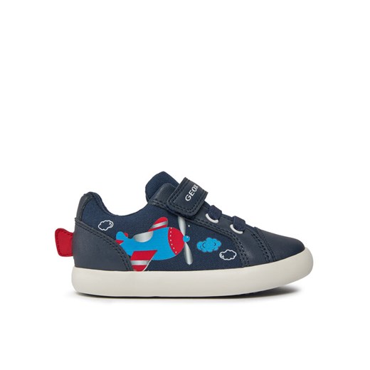 Sneakersy Geox B Gisli Boy B451NC 01054 C0735 M Granatowy ze sklepu eobuwie.pl w kategorii Trampki dziecięce - zdjęcie 182098098