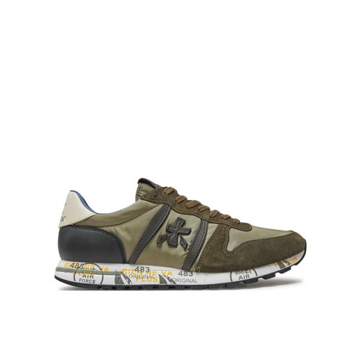 Sneakersy Premiata Eric 7097 Khaki ze sklepu eobuwie.pl w kategorii Buty sportowe męskie - zdjęcie 182098119