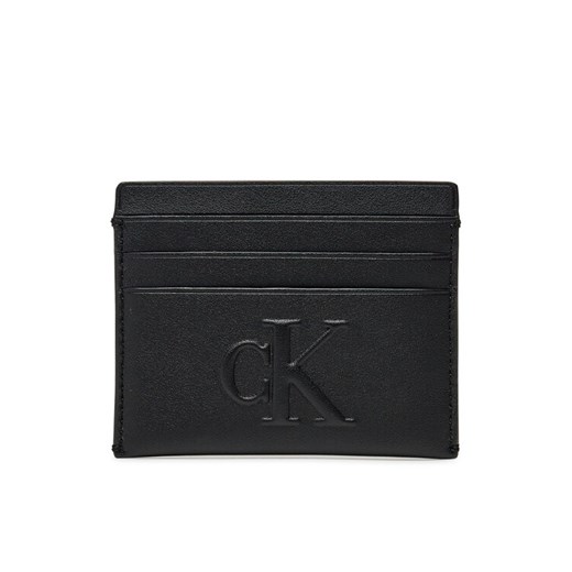 Etui na karty kredytowe Calvin Klein Jeans LV04K1026G Czarny ze sklepu eobuwie.pl w kategorii Portfele męskie - zdjęcie 182098149