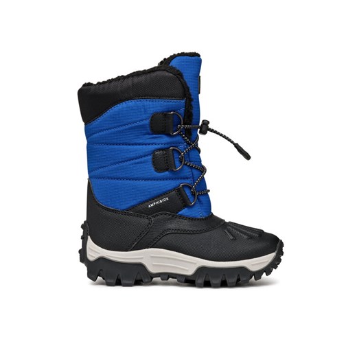 Śniegowce Geox J Himalaya Boy B Abx J46FRA 0FU50 C0042 M Niebieski ze sklepu eobuwie.pl w kategorii Buty zimowe dziecięce - zdjęcie 182098169