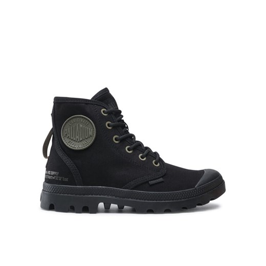 Trapery Palladium Pampa Hi Htg Supply 77356-001-M Czarny ze sklepu eobuwie.pl w kategorii Workery damskie - zdjęcie 182098307
