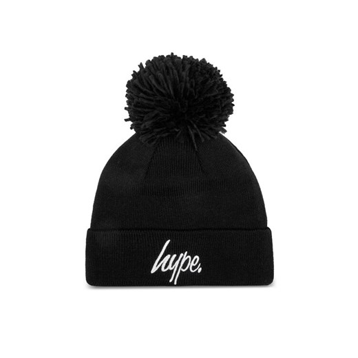 Czapka HYPE Bobble Script YVLR-709 Czarny ze sklepu eobuwie.pl w kategorii Czapki dziecięce - zdjęcie 182098319