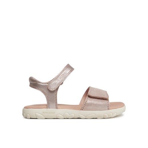 Sandały Geox J Sandal Haiti Girl J028ZA 0MANF C8172 M Różowy ze sklepu eobuwie.pl w kategorii Sandały dziecięce - zdjęcie 182098386